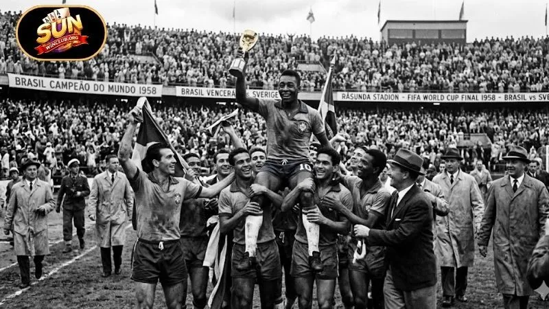 Brazil giành vô địch World Cup 1958 tại Thụy Điển
