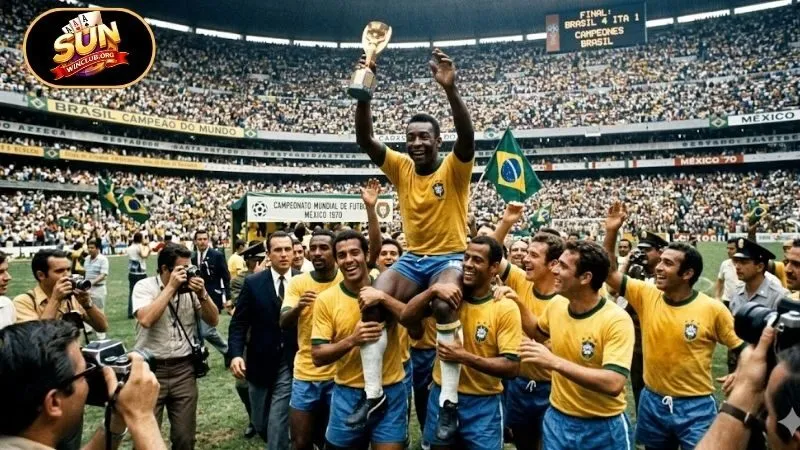 Brazil vô địch World Cup 1970 tại Mexico